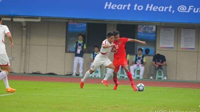 Dony Tri Pamungkas Termotivasi Hadapi Uzbekistan Usai Jadi Starter Saat Timnas Indonesia U-24 Lawan Korea Utara