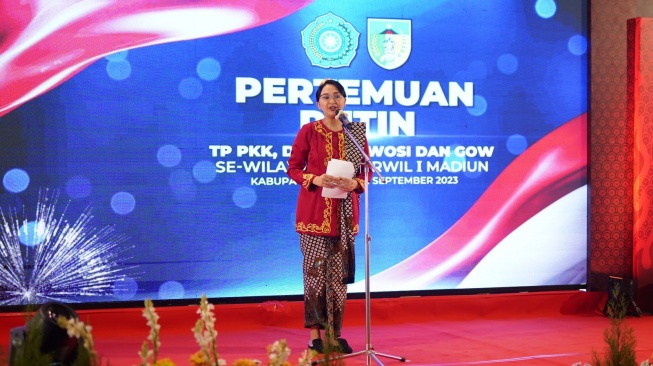 Hadiri Pertemuan TP PKK Bakorwil I, Mbak Cicha Dorong Peran Perempuan