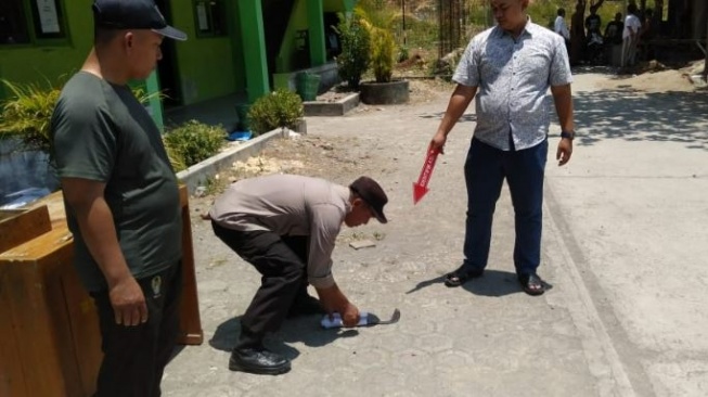 Polisi selidiki kasus siswa bacok guru di Demak. (Polres Demak)