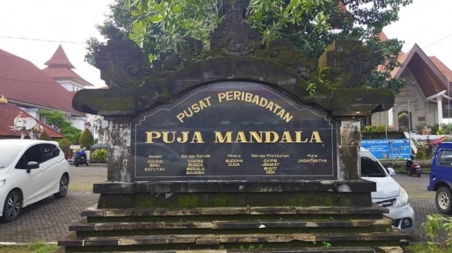 Puja Mandala, Tempat Ibadah di Bali Untuk 5 Agama Sekaligus