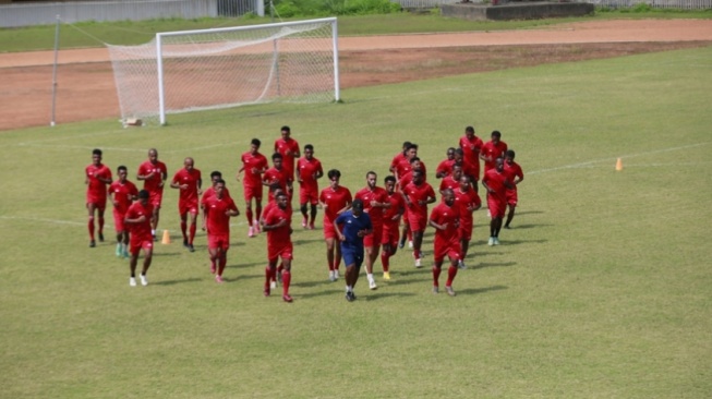 Suasana Latihan Klub Persipura Jayapura (ligaindonesiabaru.com)