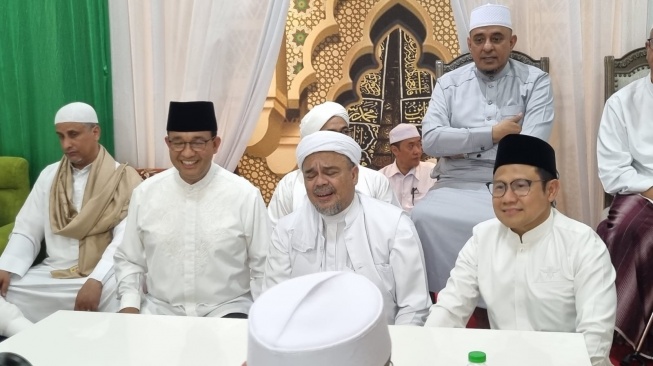 Anies-Cak Imin Lengket dengan Rizieq, Pendukung Ganjar: Alarm Adanya Politik Identitas di 2024 Bak Pilkada DKI