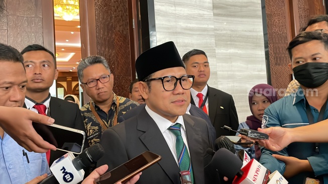 Ketua Umum PKB Muhaimin Iskandar alias Cak Imin. (Suara.com/Novian)