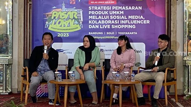 Banyak Ilmu Soal Strategi Digital, Pelaku Usaha Antusias Ikuti Pasar Lokal Suara UMKM 3 di Solo