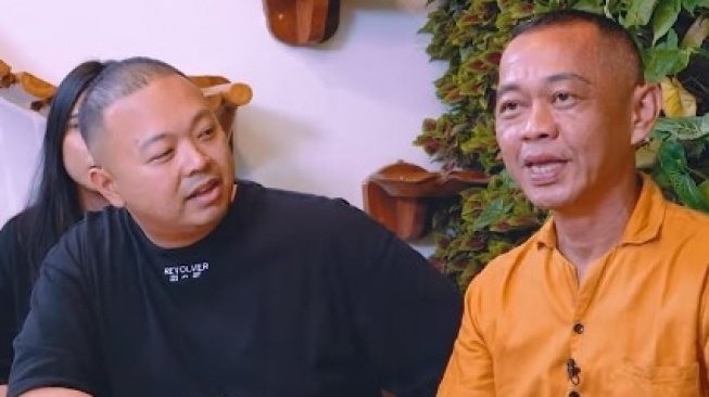 Nyak Kopsah bertemu dengan Codeblu (YouTube/CURHAT BANG Denny Sumargo)