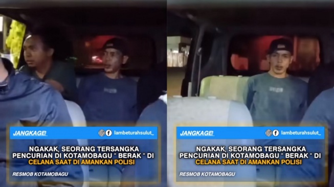 Bikin Ngakak, Viral Tersangka Pencurian Berak di Celana Saat Ditangkap Polisi: Seketika Semua Bubar Keluar dari Mobil