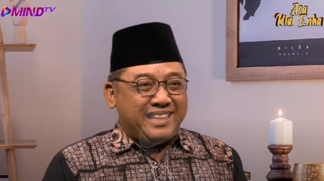 Wakil Sekretaris LD PBNU, KH Nurul Huda atau Kiai Enha dalam Youtube Mind TV Indonesia, Kamis (28/9/2023). (tangkap layar)