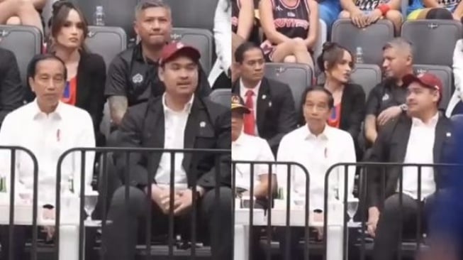 Lakukan Ini Saat Duduk Dekat Jokowi, Viral Menpora Dito Menciut Dipelototin Paspampres