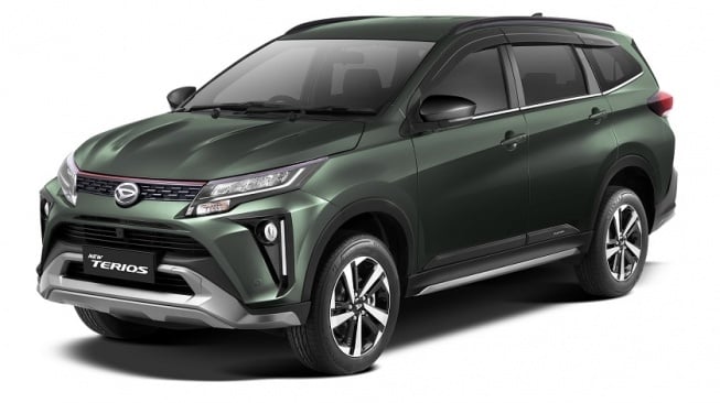 New Daihatsu Terios varian R custom warna Greenish Gun Metal [PT ADM].