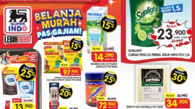 Superindo Gelar Promo Belanja Murah Pas Gajian, Banyak Produk Diskon