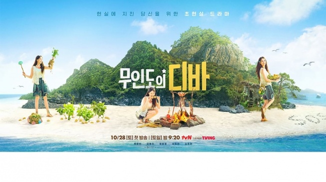 8 Pesona Park Eun Bin di Castaway Diva, Jadi Perempuan Cantik yang Terdampar di Pulau