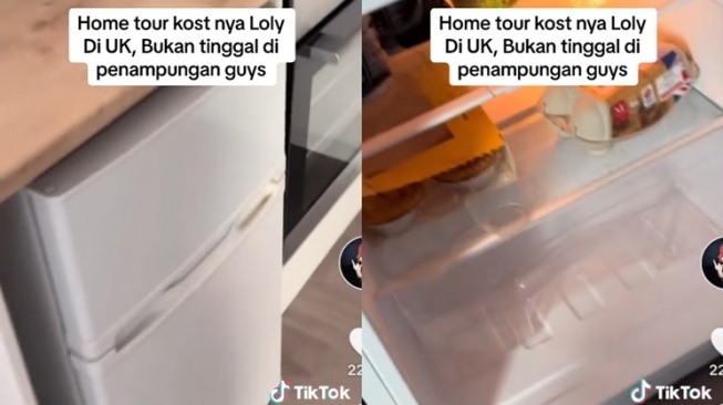 Potret Kost Lolly di London (TikTok/@11auraaa)