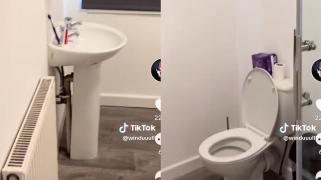 Potret Kost Lolly di London (TikTok/@11auraaa)