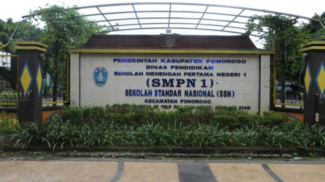 SMPN 1 Ponorogo.  (Kementerian Pendidikan dan Kebudayaan)