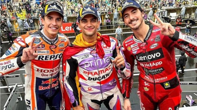 Drama Balapan Basah di MotoGP Jepang, Sempat Chaos tapi Seru!