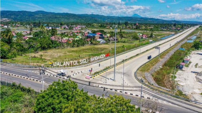 Pembangunan Jalan Tol Trans Sumatera Melesat Signifikan Dalam 4 Tahun Terakhir