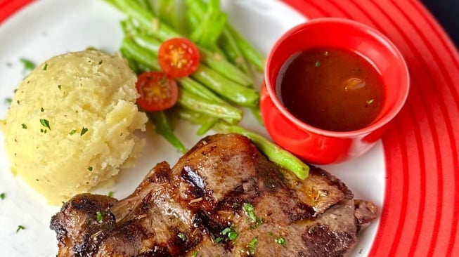 Salah satu menu yang ada di McQueen Steak & Shake. (Foto: Istimewa)