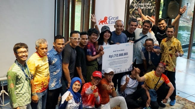 Run To Care 2023 Berhasil Galang Donasi Rp1,7 Miliar untuk Masa Depan Anak Indonesia