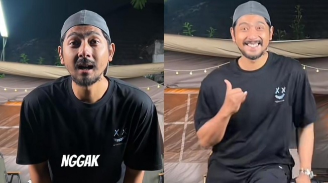 Tampil Pakai Kolor dan Topi Terbalik, Vibes Arya Saloka Disebut seperti Aktor Spesialis Perankan Hansip