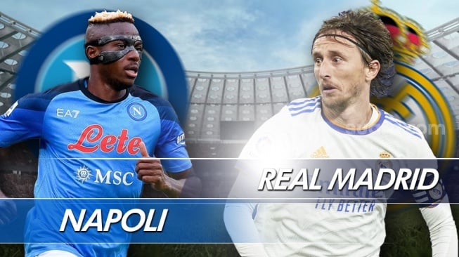 Prediksi Napoli vs Real Madrid, Liga Champions 4 Oktober: Head to Head, Susunan Pemain, Skor dan Live Streaming