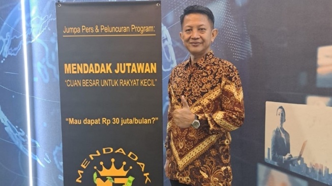 Direktur Program Mendadak Jutawan, Aris Wahyudi Notonogoro. (Dok: Dais)