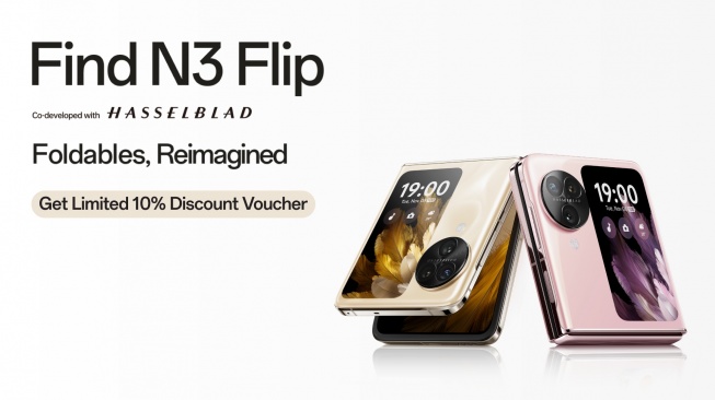 Oppo Find N3 Flip Sudah Bisa Dipesan di Indonesia, HP Lipat Pesaing Samsung Galaxy Z Flip 5