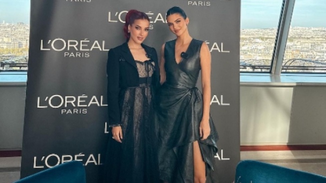 Tasya Farasya Foto Bareng Kendall Jenner, Banyak yang Bilang Enggak Kebanting