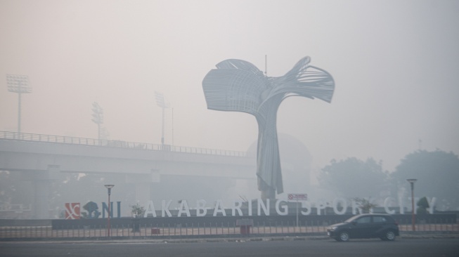 Kualitas Udara Palembang dan Ogan Ilir Kembali Memburuk Pagi Ini: Berbahaya