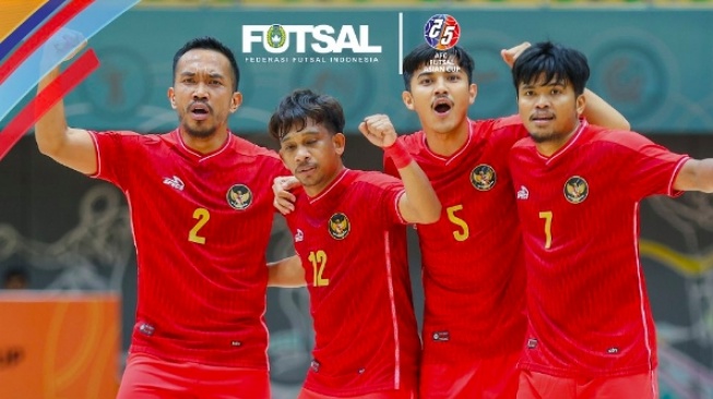 Timnas Futsal Indonesia sukses mengalahkan Makau dengan skor 12-0 di laga perdana Grup B Kualifikasi Piala Asia Futsal 2024. (Instagram/federasifutsal_id)