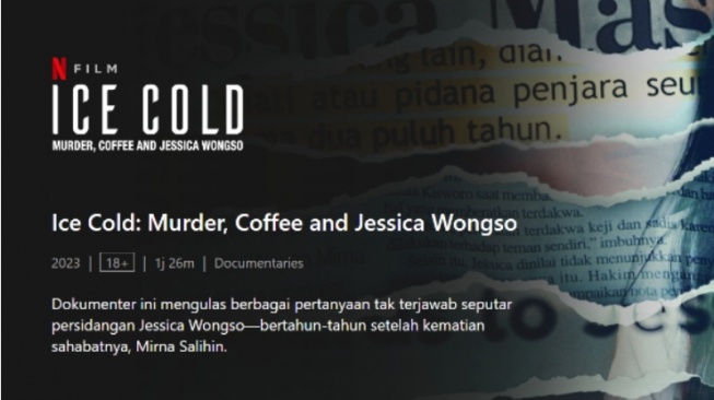 Dari Kasus Kopi Sianida, Dibentuk menjadi Film Dokumenter