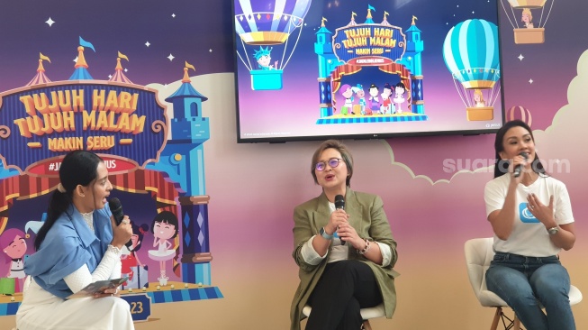 Jumpa pers Jenius Online Travel Fair di Jakarta, belum lama ini. [Suara.com/Dythia Novianty]