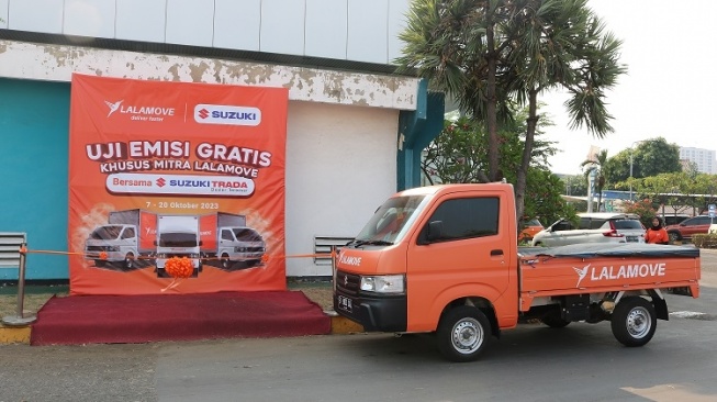 Lalamove X Suzuki Trada Group Gelar Uji Emisi Gratis Bagi Mitra Driver, Pengemudi yang Ingin Gabung Dapatkan Paket Seru