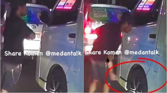 Viral Pengamen Tusuk Ban Mobil di Medan, Publik Khawatirkan Hal Ini