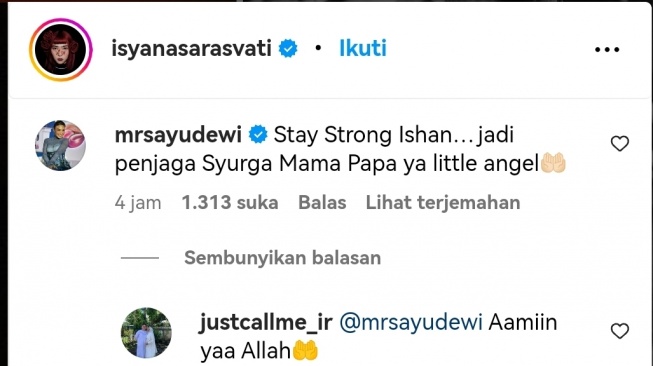 Isyana Sarasvati (Instagram/@isyanasarasvati)
