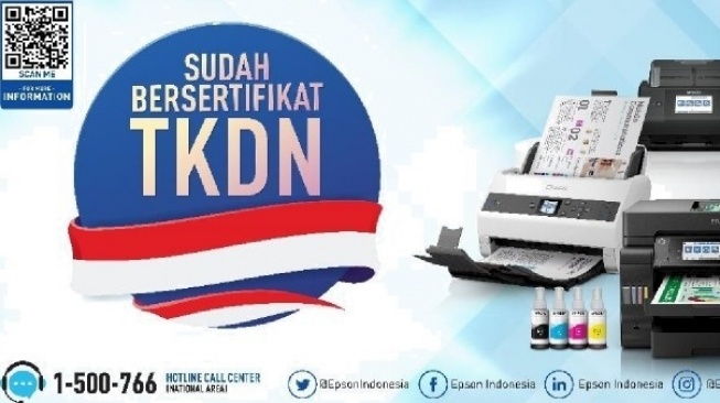 Dukung lndustri Lokal, Epson Tingkatkan Jumlah Produk yang Bersertifikat TKDN