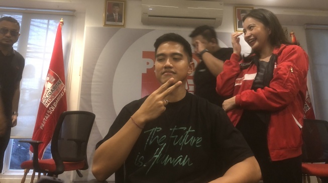 Ketua Umum PSI Kaesang Pangarep. [Suara.com/Dea]