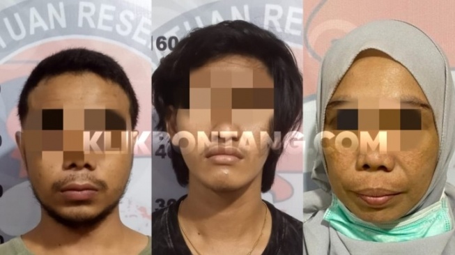Tante dan Ponakan di Bontang Kompak Edarkan Sabu