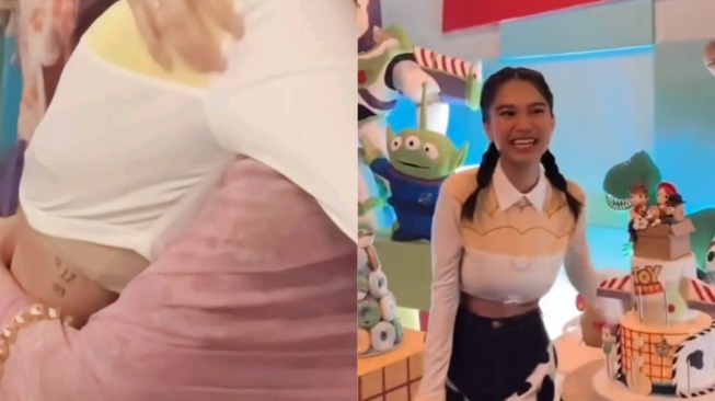 Tak Sepolos Wajahnya,  Azizah Salsha Terciduk Punya Tatto Tanggal Lahir Mantan?