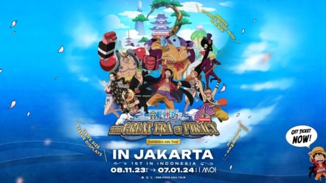 Siap-Siap! Pameran "One Piece The Great Era of Piracy" Akan Hadir di Jakarta!