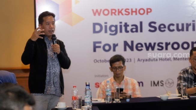 Pentingnya USAGM Workshop Digital Security for Newsroom Dikupas di Pre Event Local Media Summit 2023