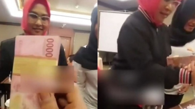 Klarifikasi Wabup Blora Usai Viral Bagikan Uang Gepokan, Ternyata Hasil Reward