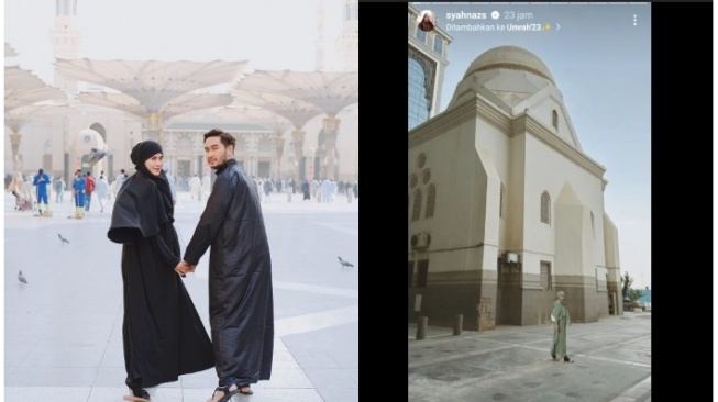 Syahnaz Upload Foto saat Umrah, Netizen Sindir: Sudah Salat Tobat Belum?