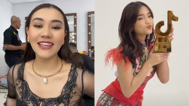 Aaliyah Massaid Disebut Keluarkan Ekspresi Lip Compression Smile Saat Fuji Menang di TikTok Awards, Apa Artinya?