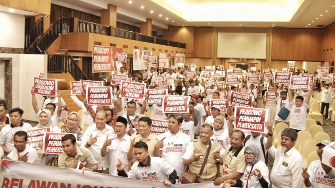 Relawan Jokowi di Jateng Putuskan Dukung Prabowo Jadi Presiden 2024