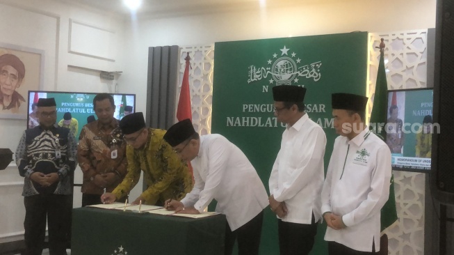 KPU dan PBNU Teken MoU Soal Pendidikan Pemilu