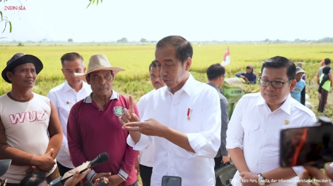 Reaksi Datar Jokowi Dengar SYL Dijemput Paksa KPK