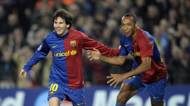 14 Tahun Berlalu, Thierry Henry Masih Bingung dengan Gol Messi ke Gawang Malaga: Nggak Normal!