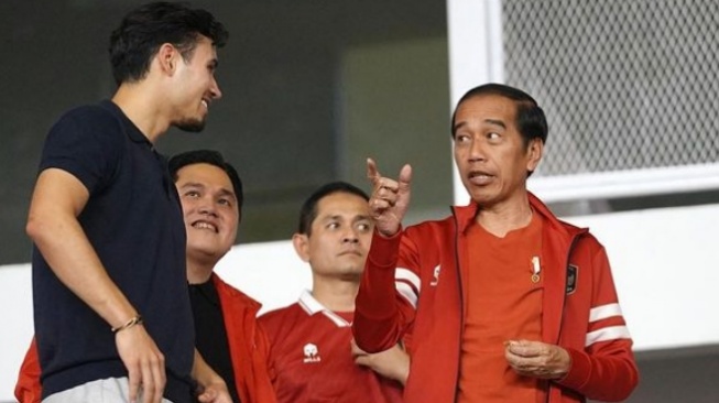 Pamerkan Kedekatan dengan Jokowi dan Erick Thohir, Nathan Tjoe-A-On Bersedia untuk Dinaturalisasi? (Instagram/nathantjoeaon)