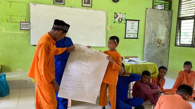 Ratusan Siswa SMP di Rempang Batam Jalani Pendampingan Psikososial