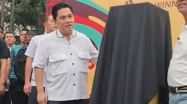 Mata Erick Thohir saat Tur Tropi Piala Dunia U-17 Bikin Salfok: Istirahat Dulu Pak